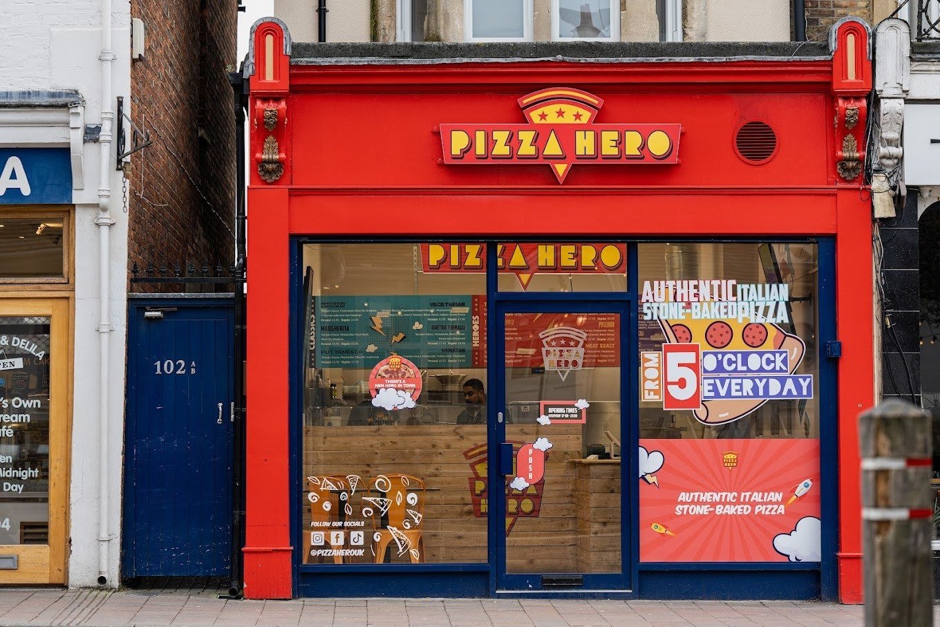 Pizza Hero exterior