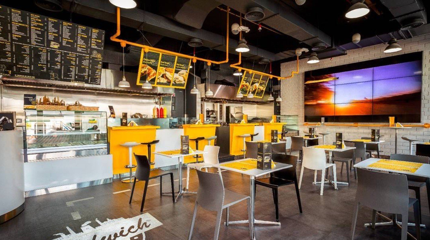 Sandwich Factory interior